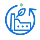 Forever looping GIF for Carbon emissions 