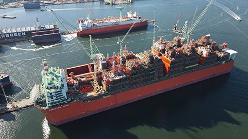 FLNG ship