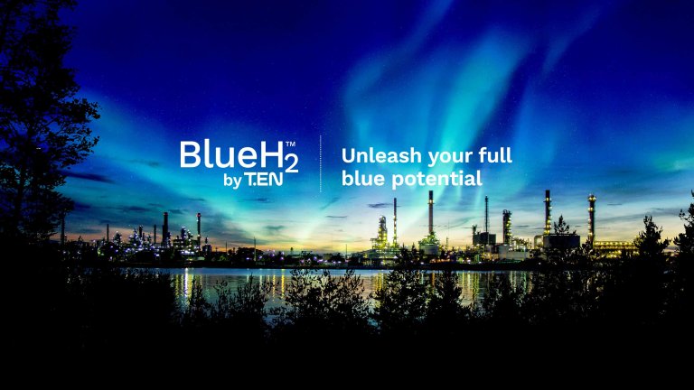 Technip Energies banner image for Blue Hydrogen BlueH₂ by T.EN