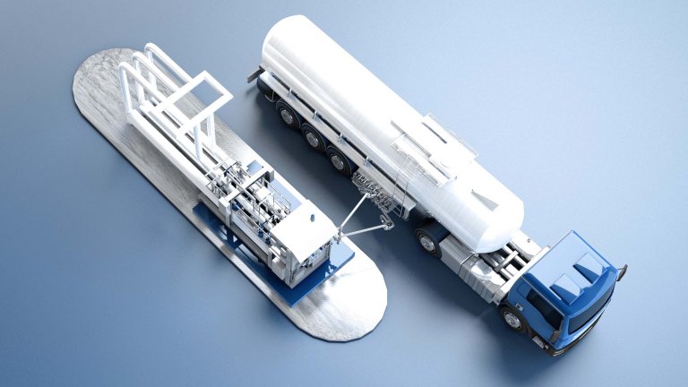 Truck and Railcar Transfer Solutions 3D view