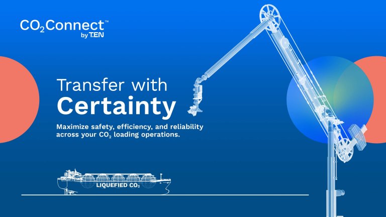 CO₂Connect by T.EN™ loading arm