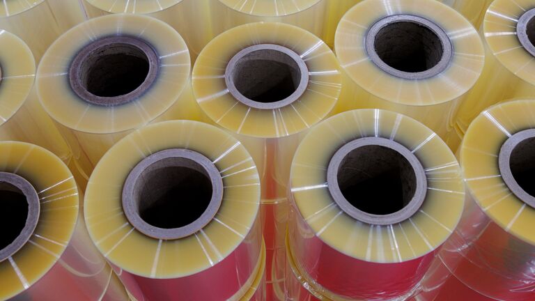 Several film rolls