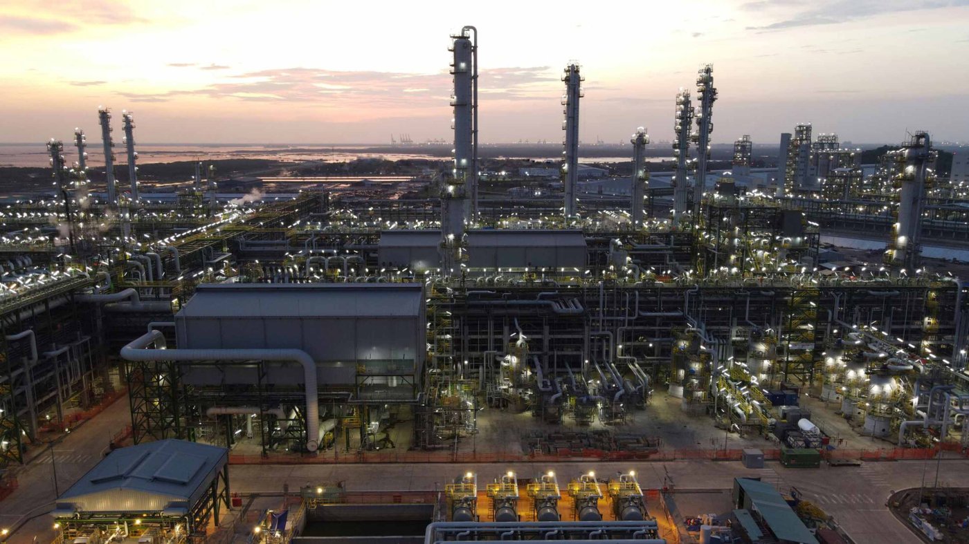 Image of LNG project at Long Son Petrochemical Complex