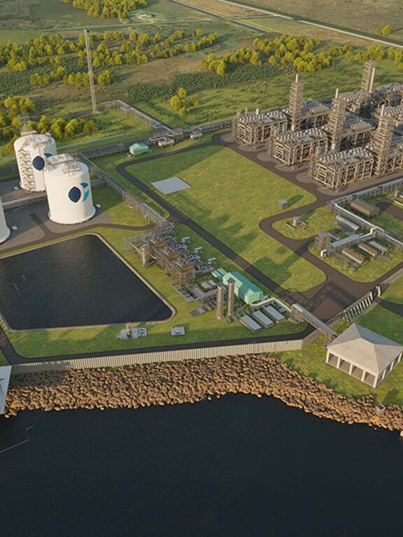 Commonwealth LNG export facility in the United States