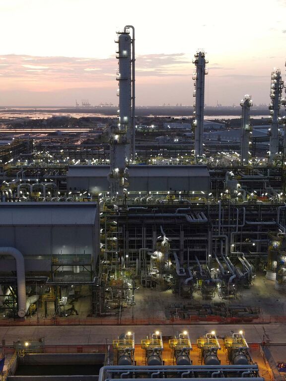 Picture of the Long Son industrial plant