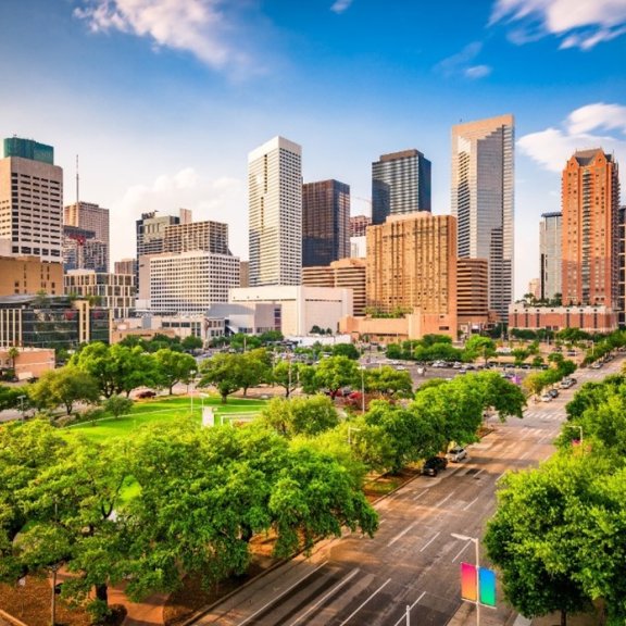 Image of buildings in Houston Texas