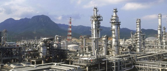 Picture of a petrochemicals plant in NanHai