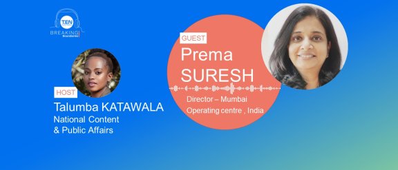 Bannière du Podcast - Prema SURESH