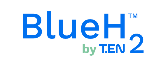 Blue H₂ by T.EN logo