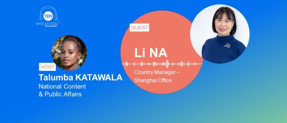 Bannière pour le podcast avec Li Na