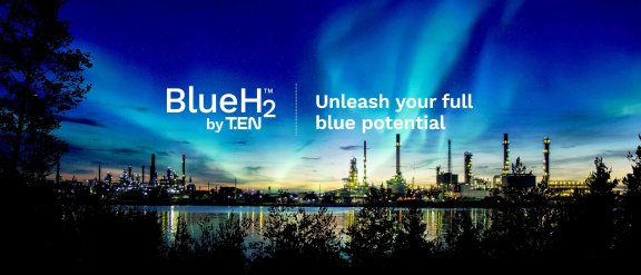 Technip Energies banner image for Blue Hydrogen BlueH₂ by T.EN