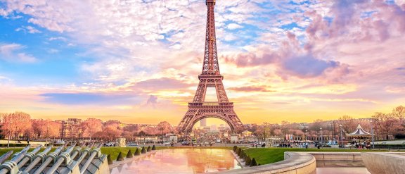 Eiffel Tower in Paris, France