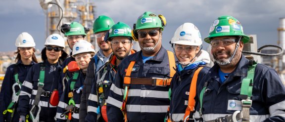 Image of team at Egypt Midor project