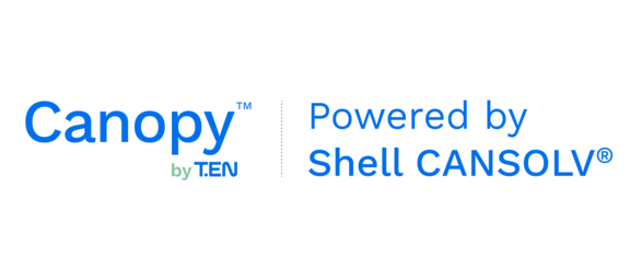 Logo Canopy by T.EN™ | Powered by Shell CANSOLV®