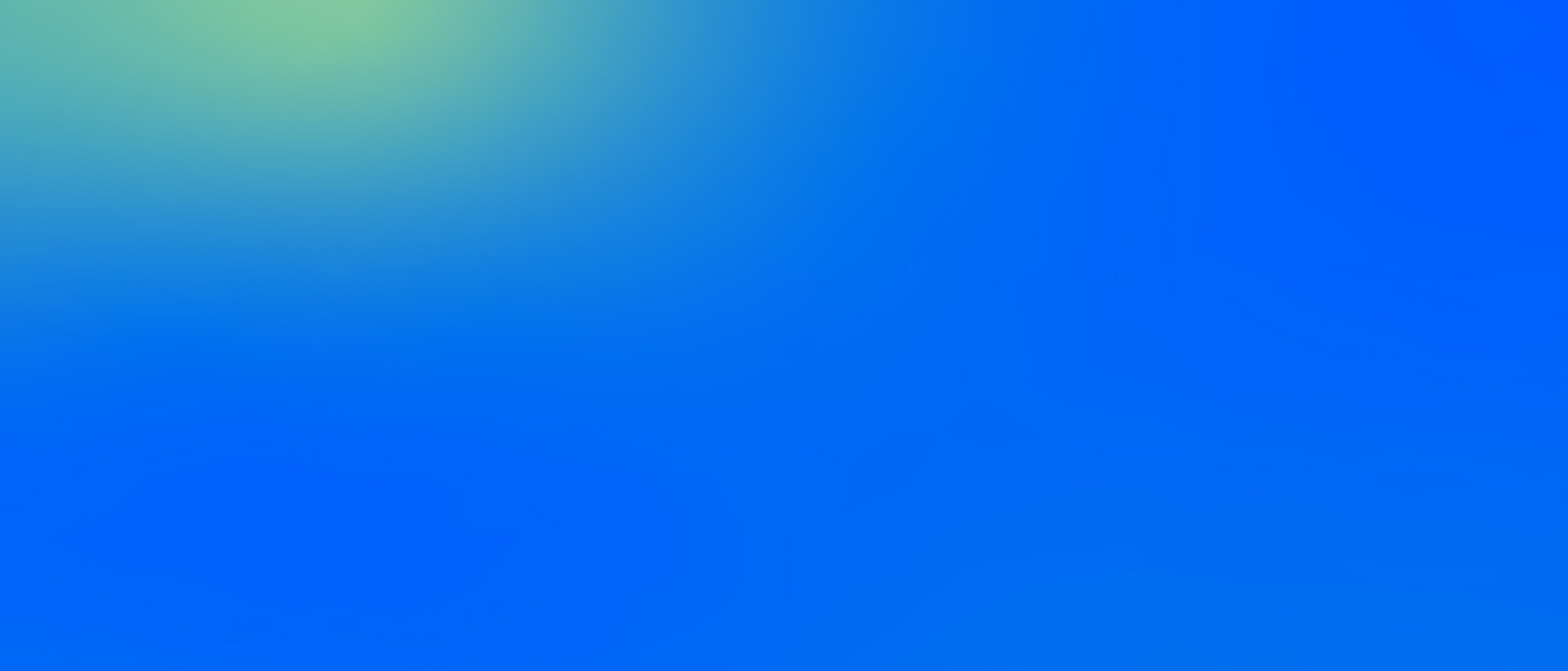 Gradient banner top right