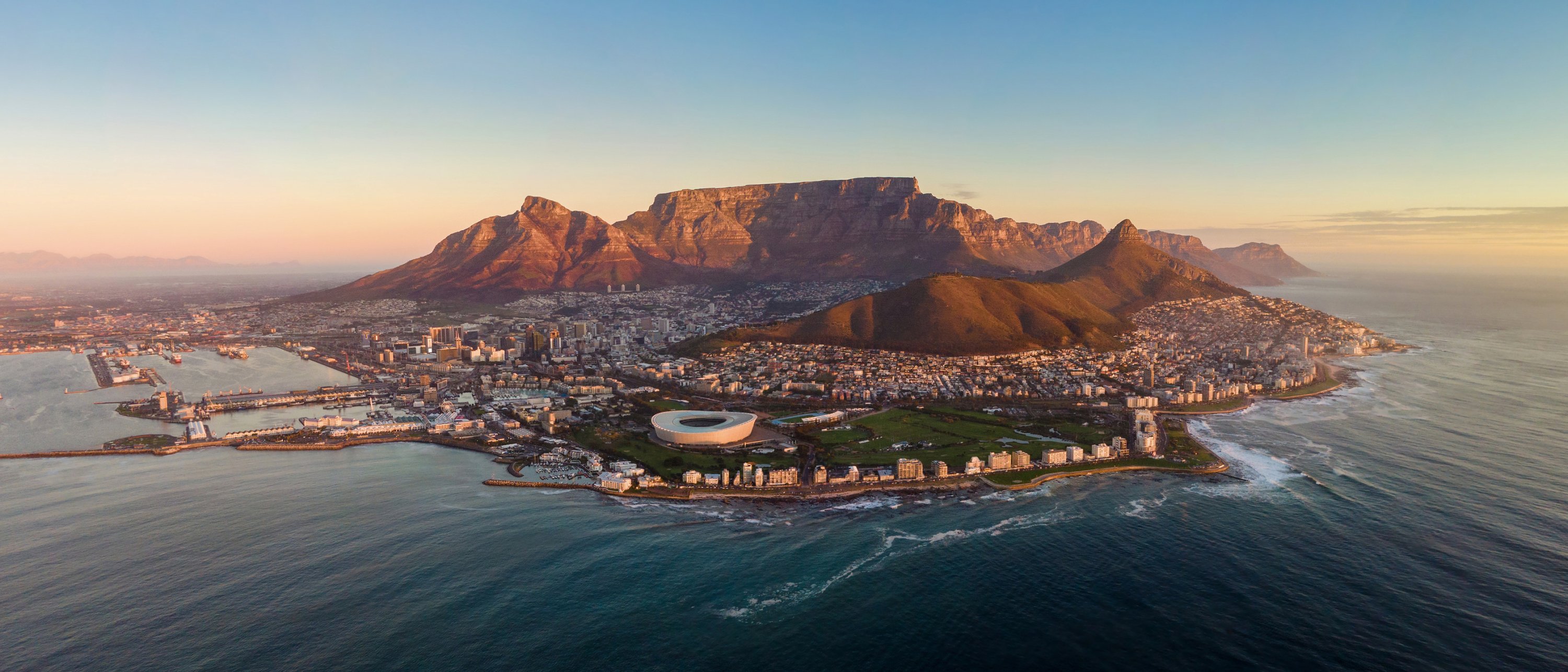 Picture of Cape Town's coastline