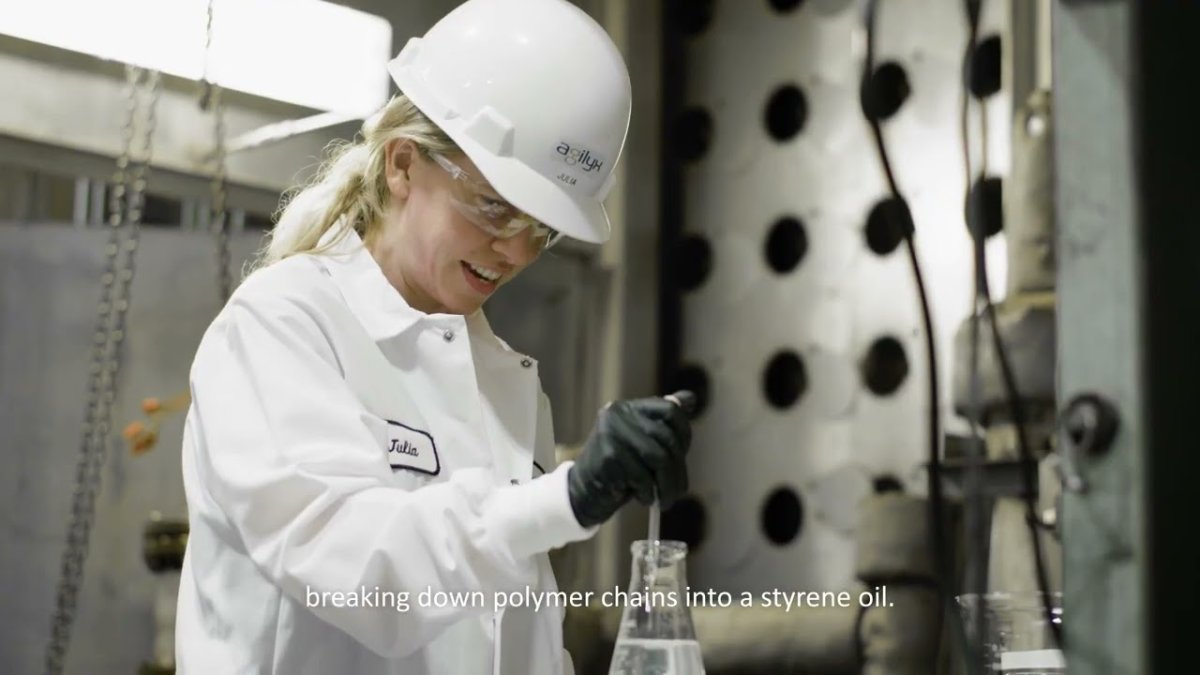 Watch Technip Energies - TruStyrenyx Polystyrene Waste Recycling Technology on YouTube.