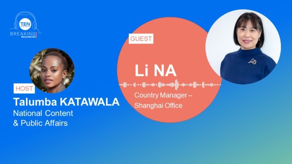 Bannière pour le podcast avec Li Na