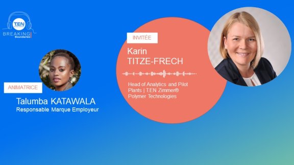 Bannière pour le podcast avec Karin Titze-Frech