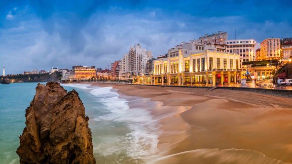 Image of Biarritz coast