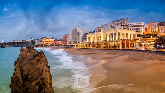 Image of Biarritz coast