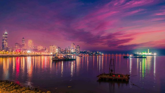 Image of port in New Delhi
