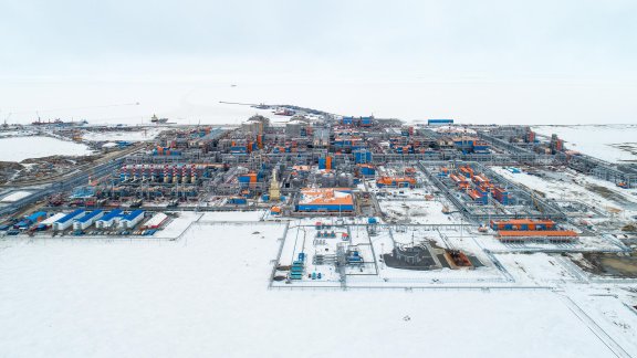 Banner LNG Gas Yamal