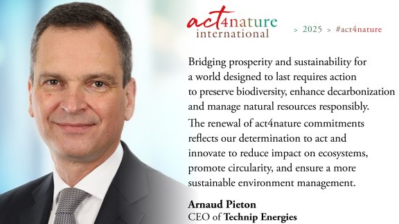 Act4nature 2025 - Arnaud Pieton's quote