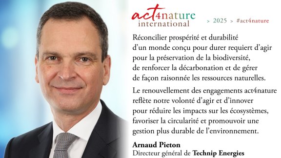 Act4nature 2025 - citation d'Arnaud Pieton