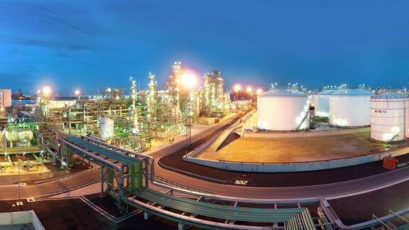 Picture of a biofuels facility designed and built by Technip Energies