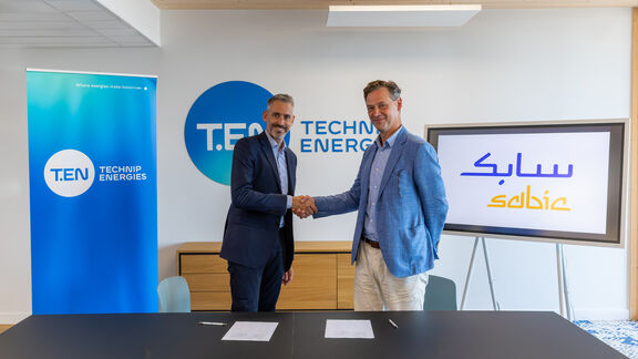 Decorative image for the press release "Technip Energies announce strategic Licensing Collaboration Agreement with SABIC for CTR® LDPE Technology"