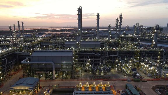 Picture of the Long Son industrial plant